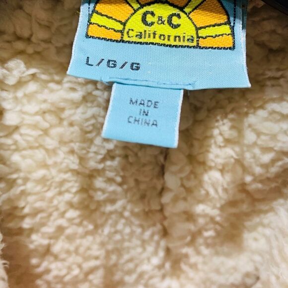 C and C California Faux fur/suede vest - Picture 2 of 5